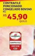 Assaí Atacadista Bovino - contrafilé porcionado congelado bovino oferta