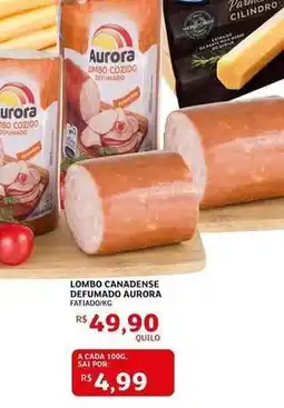 Assaí Atacadista Aurora - lombo canadense defumado oferta