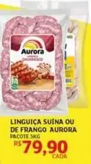 Assaí Atacadista Aurora - linguiça suina ou de frango oferta