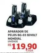 Assaí Atacadista Mondial - aparador de pelos bg-03 bivolt oferta
