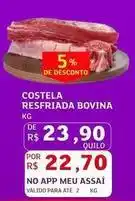 Assaí Atacadista Bovina - costela resfriada bovina oferta