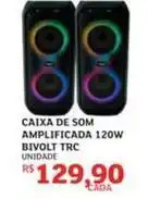 Assaí Atacadista De - caixa de som amplificada 120w bivolt trc oferta