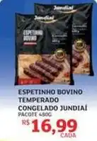 Assaí Atacadista Jundiaí - espetinho bovino temperado congelado oferta