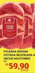 Assaí Atacadista Bovina - picanha bovina fatiada resfriada a vacuo masterboi oferta
