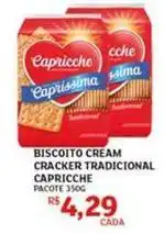 Assaí Atacadista Capricche - biscoito cream cracker tradicional oferta