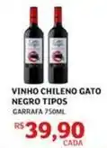 Assaí Atacadista Gato negro - vinho chileno tipos oferta