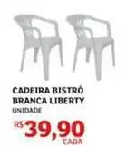 Assaí Atacadista Bistrô - cadeira bistro branca liberty oferta