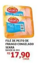 Assaí Atacadista Seara - filé de peito de frango congelado oferta