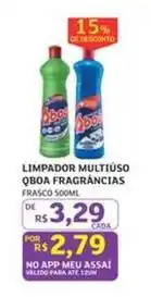 Assaí Atacadista Qboa - limpador multiuso oferta