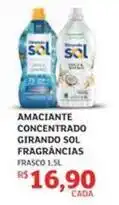 Assaí Atacadista Sol - amaciante concentrado girando fragrancias oferta