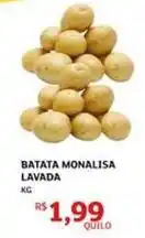 Assaí Atacadista Monalisa - batata monalisa lavada oferta