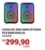 Assaí Atacadista Philco - caixa de som amplificada pcx3800 oferta