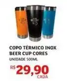 Assaí Atacadista Inox - copo térmico beer cup cores oferta