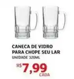 Assaí Atacadista Nosso lar - caneca de vidro para chope oferta