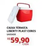 Assaí Atacadista Caixa térmica liberty plast cores oferta