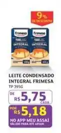 Assaí Atacadista Frimesa - leite condensado integral oferta