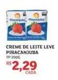 Assaí Atacadista Piracanjuba - creme de leite leve oferta