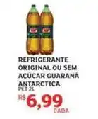 Assaí Atacadista Antarctica - refrigerante original ou sem açúcar guaraná oferta