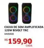 Assaí Atacadista Bivolt - caixa de som amplificada 120w oferta