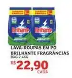 Assaí Atacadista Brilhante - lava-roupas em po fragrâncias oferta