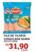 Assaí Atacadista Seara - filé de tilápia congelado oferta
