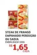 Assaí Atacadista Perdigão - steak de frango empanado oferta