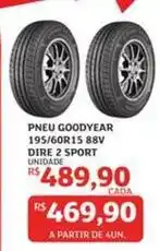 Assaí Atacadista Goodyear - pneu 195/60r15 88v dire 2 sport oferta