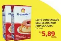 Assaí Atacadista Piracanjuba - leite condensado semidesnatado oferta