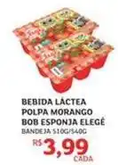 Assaí Atacadista Elegê - bebida láctea polpa morango bob esponja oferta