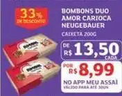 Assaí Atacadista Neugebauer - bombons duo amor carioca oferta