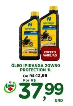 Araújo Supermercados Óleo ipiranga 20w50 protection oferta