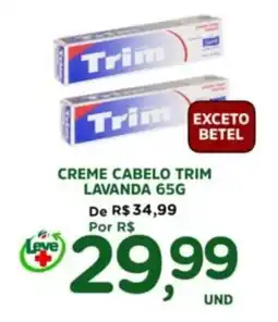 Araújo Supermercados Creme cabelo trim lavanda oferta