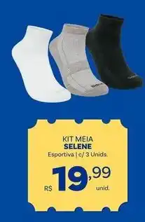 Big Bom Supermercados Kit meia selene oferta