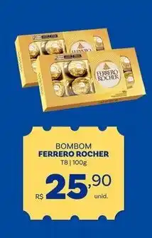 Big Bom Supermercados Bombom ferrero rocher oferta