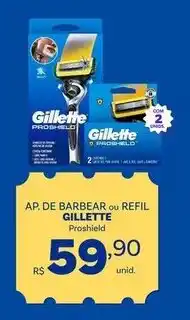Big Bom Supermercados ap. de barbear ou refil gillette proshied oferta