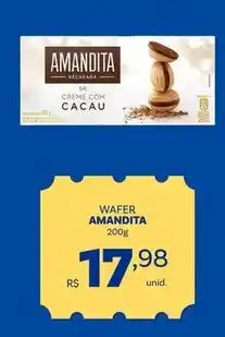 Big Bom Supermercados Wafer amandita oferta