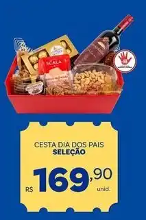 Big Bom Supermercados cesta dia dos pais seleção oferta
