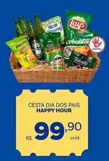 Big Bom Supermercados cesta dia dos pais happy hour oferta