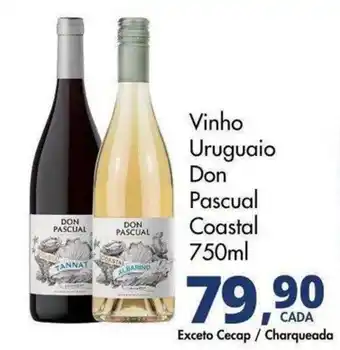 Vinho Uruguaio Don Pascual Coastal