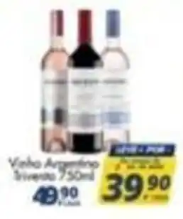 Vinho argentino trivento