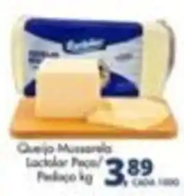 Queijo Mussarela Lactolar Peças