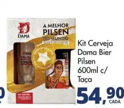 Delta Supermercados Kit Cerveja Dama Bier Pilsen oferta