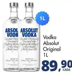Delta Supermercados Vodka absolut original oferta