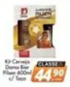 Delta Supermercados Kit Cerveja Dama Bier Pilsen 600ml oferta