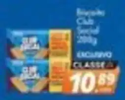 Delta Supermercados Biscoito club social oferta