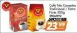 Delta Supermercados Café Três Corações Tradicional / Extra Forte oferta