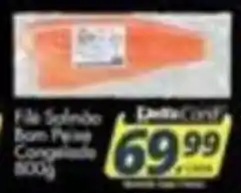 Delta Supermercados File Salmão Bom Peixe Congelado oferta