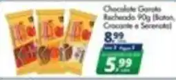 Delta Supermercados Chocolate Garoto Recheado 90g oferta