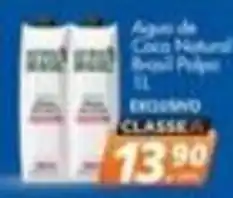 Delta Supermercados Água de Coco Natural Brasil Pulpe oferta