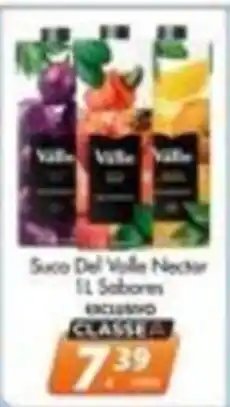 Delta Supermercados Suco Del Valle Nectar 11 Sabores exclusivo oferta